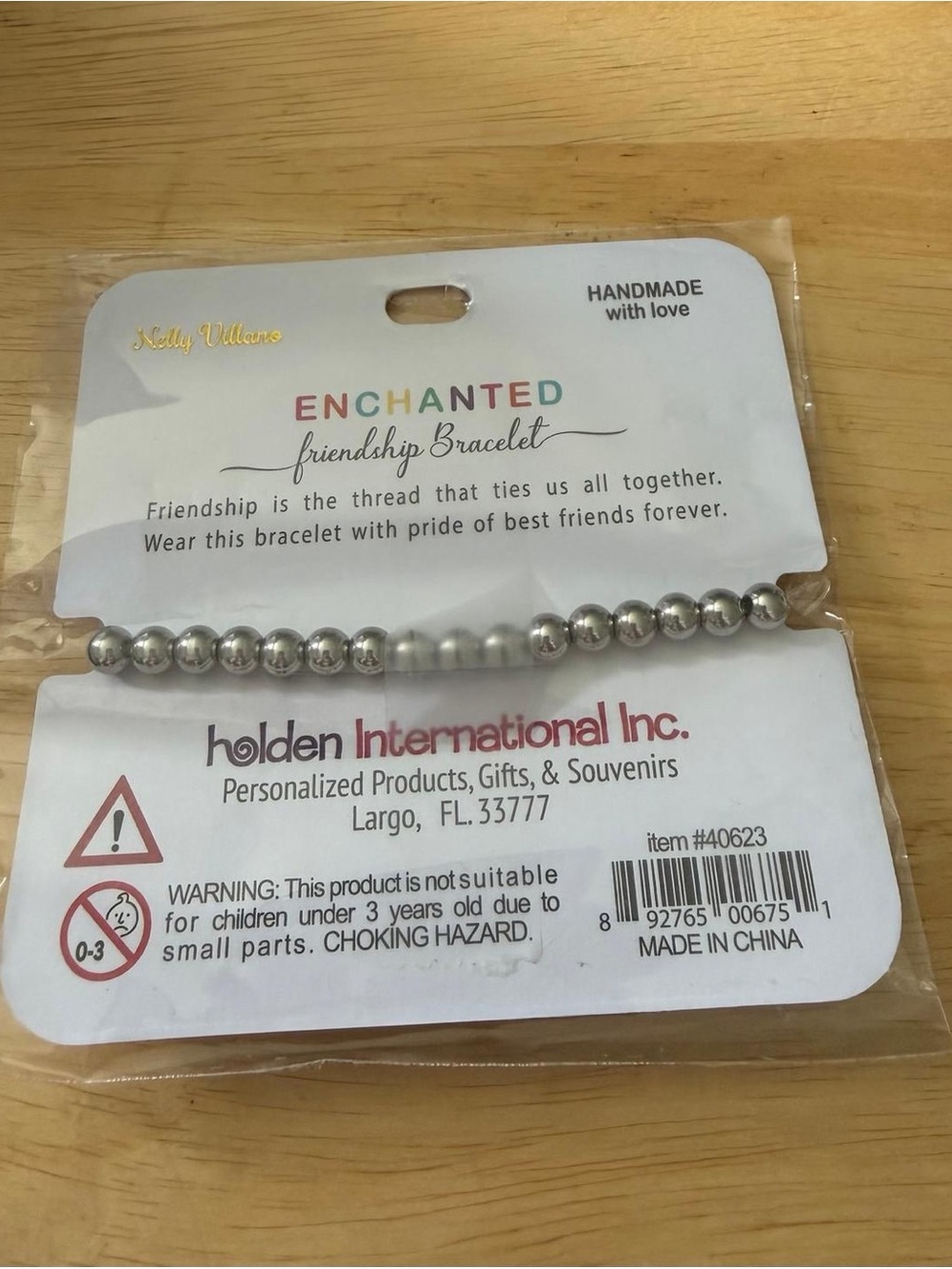 Enchanted Silver Friendship Bracelet